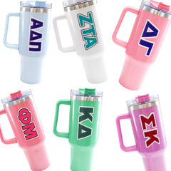 40oz Sorority Stella Tumbler: DELTA GAMMA